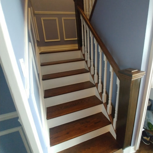 interior home remodeling etobicoke new stairs