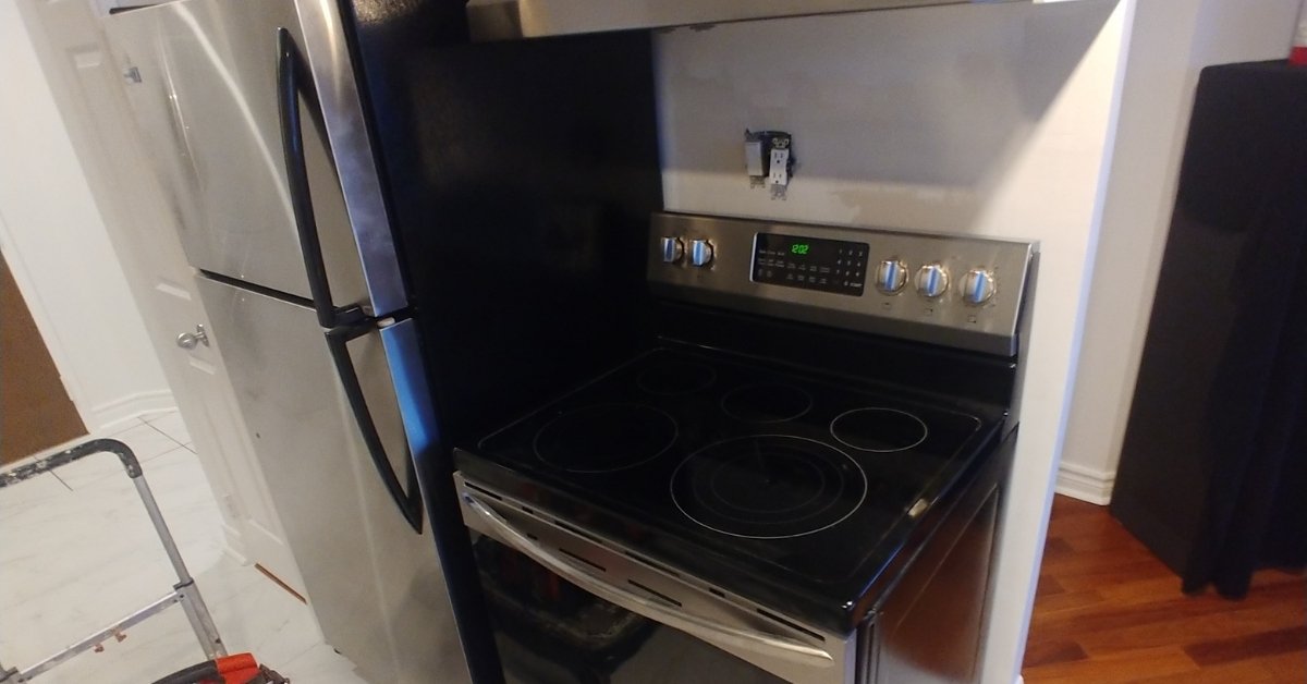 kitchen remodeling project etobicoke stove