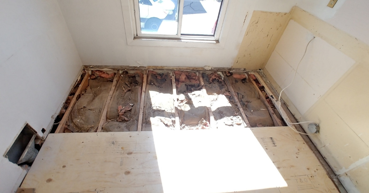 kitchen renovation project milton progress flooring