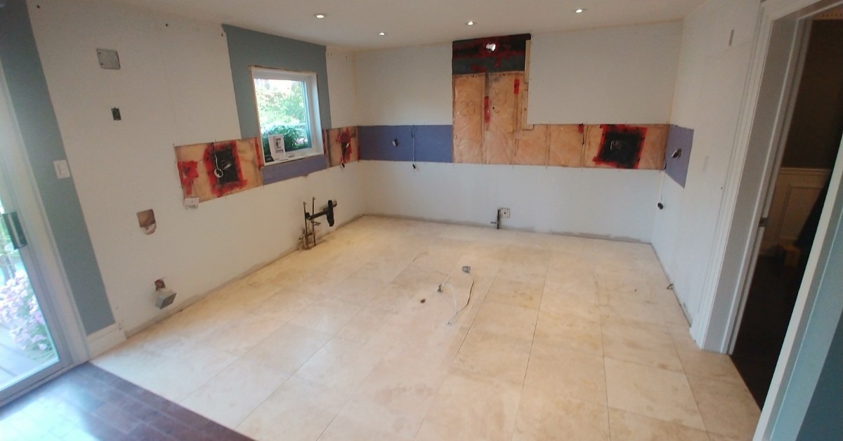 Kitchen renovation project in milton 3