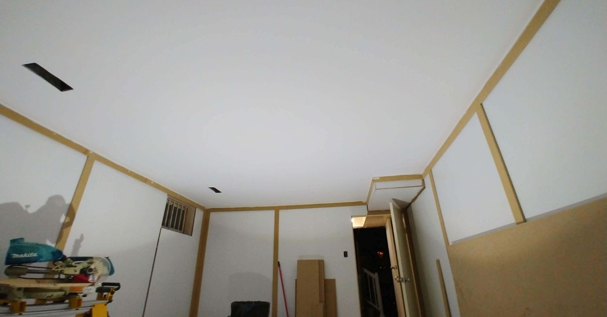 basement renovation milton progress