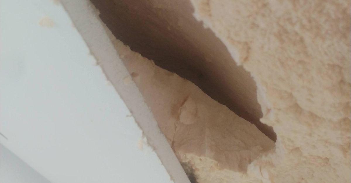 cathedral ceiling repair damage mississauga during