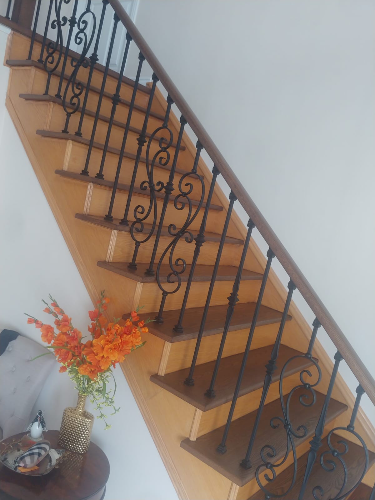 stairway remodel milton