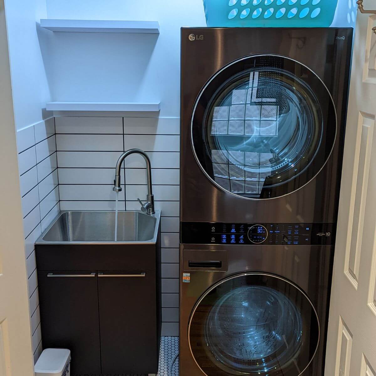 Brampton laundry room after remodelling