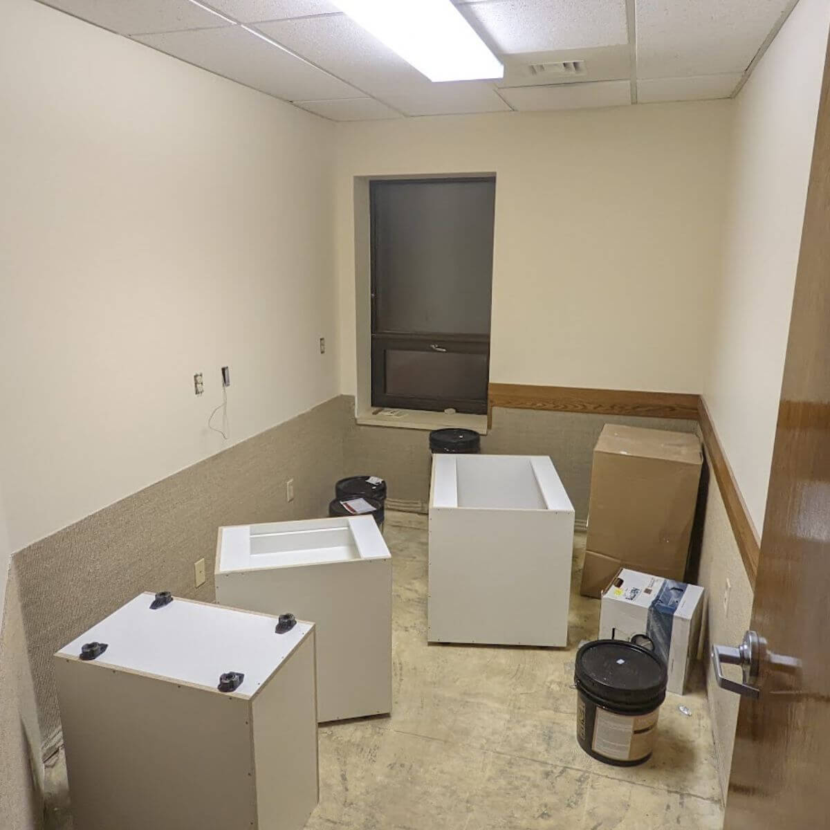 Church office remodeling in Etobicoke by Deomax