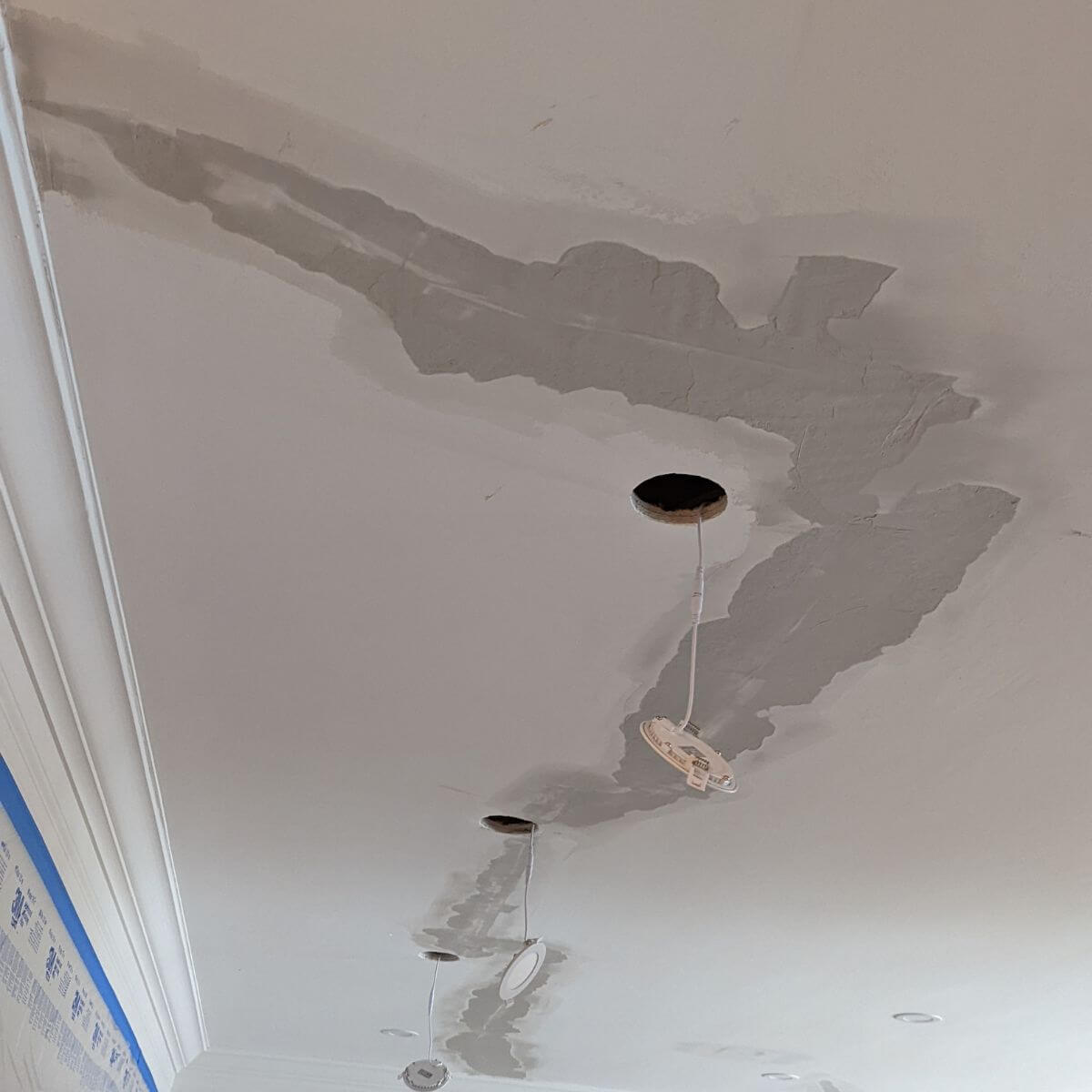 Ceiling repair project Mississauga
