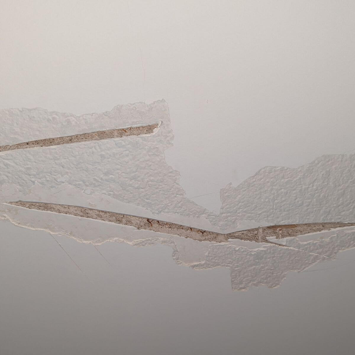 Ceiling repair project in Mississauga