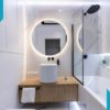 Compact Modern White Bathroom