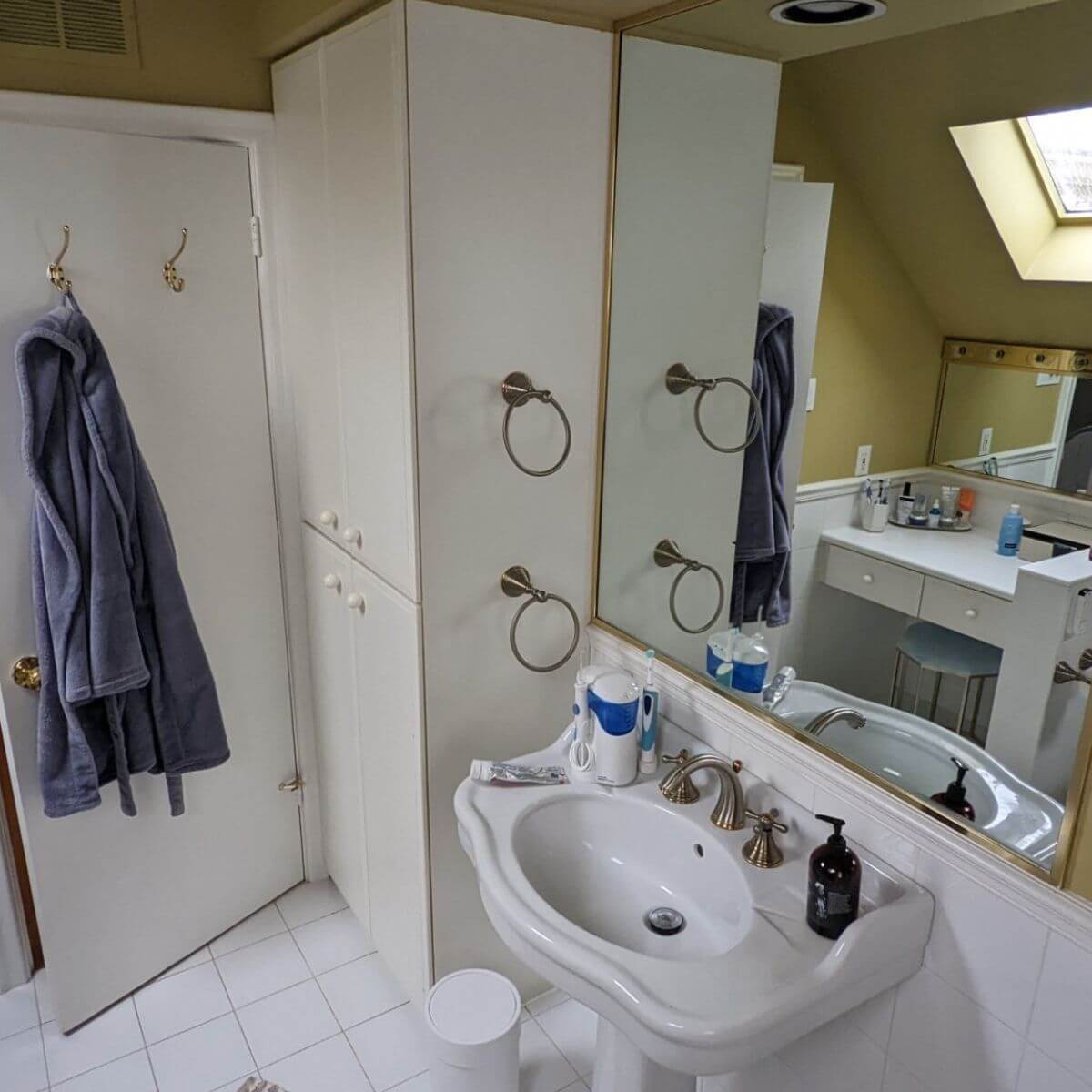 Etobicoke custom bathroom in high end loft