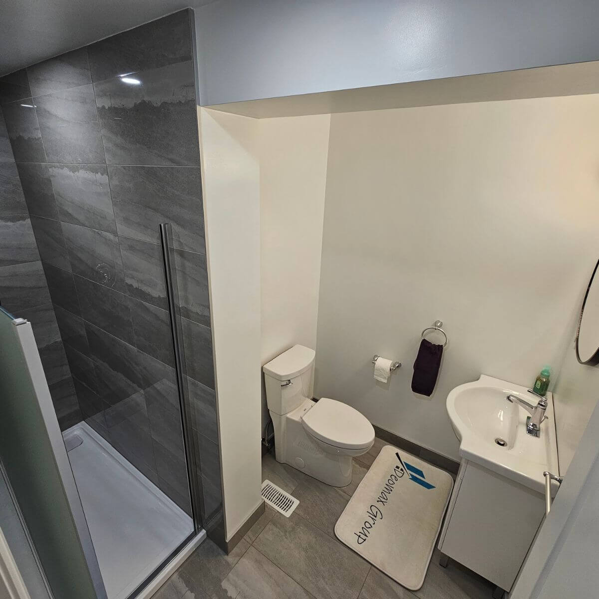 New washroom project in Mississauga