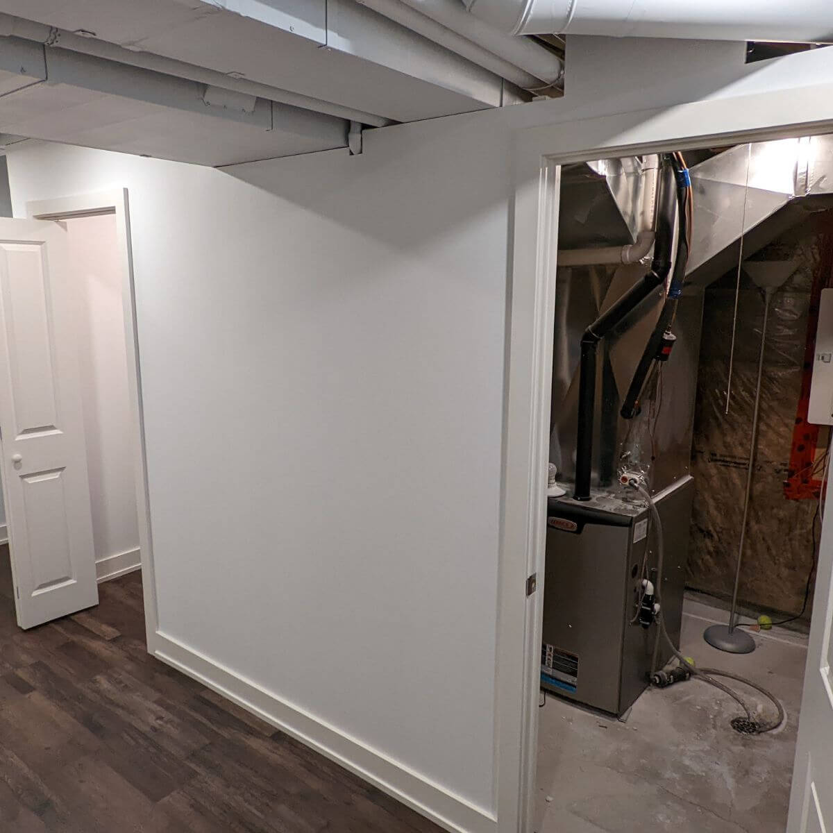 Renovating a basement Milton