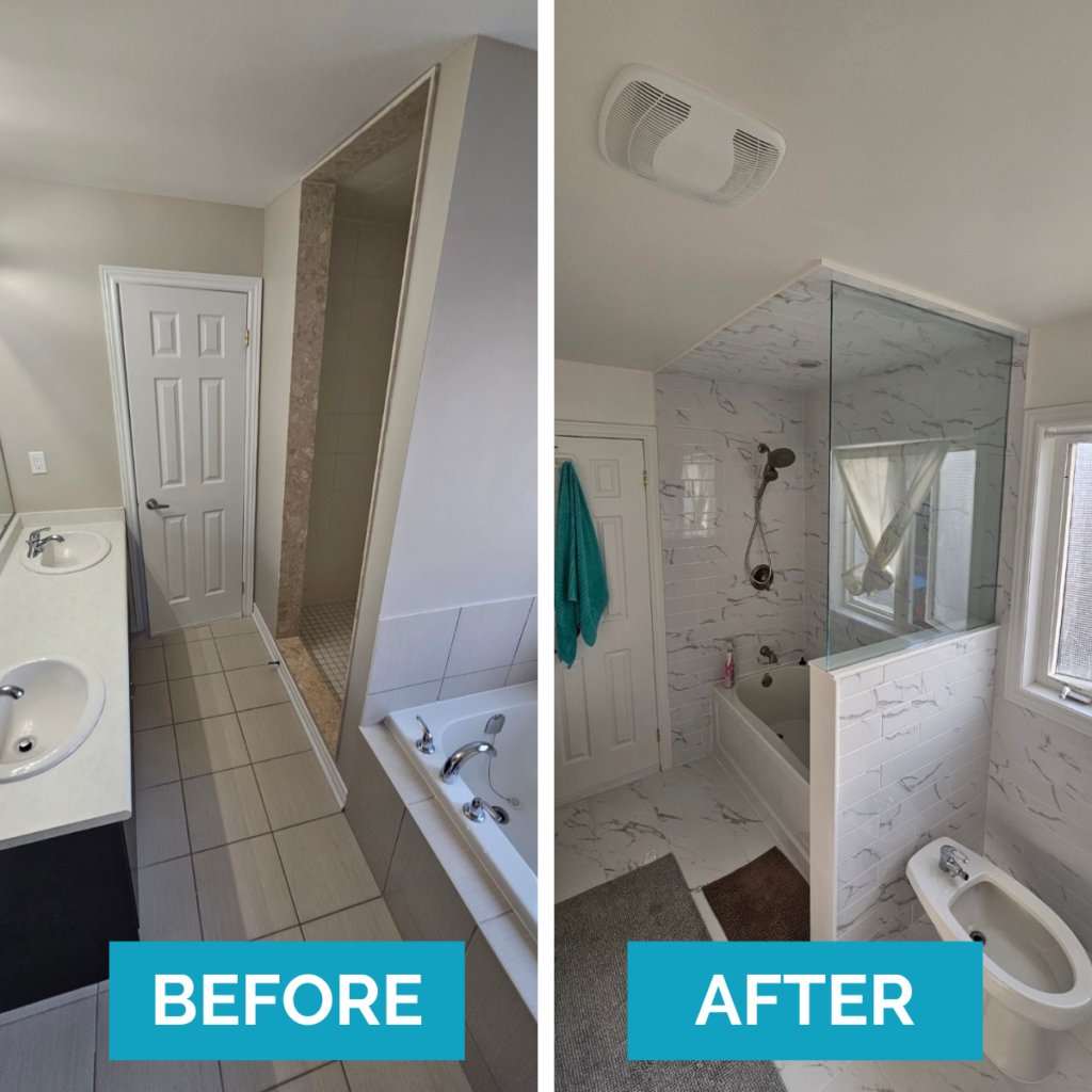 Innisfil Bathroom Renovation Before After Bathroom Pictures