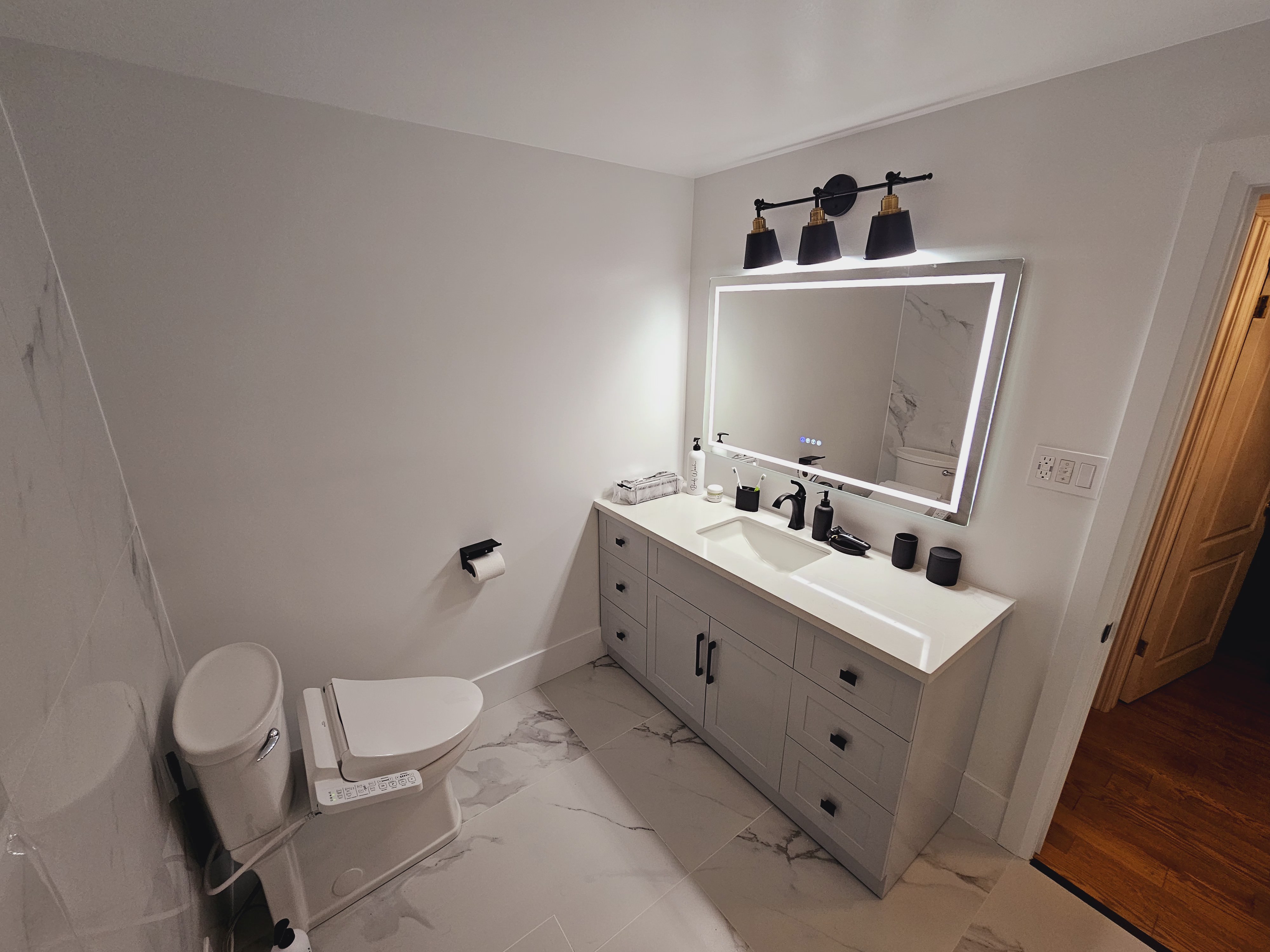 big bathroom vanity