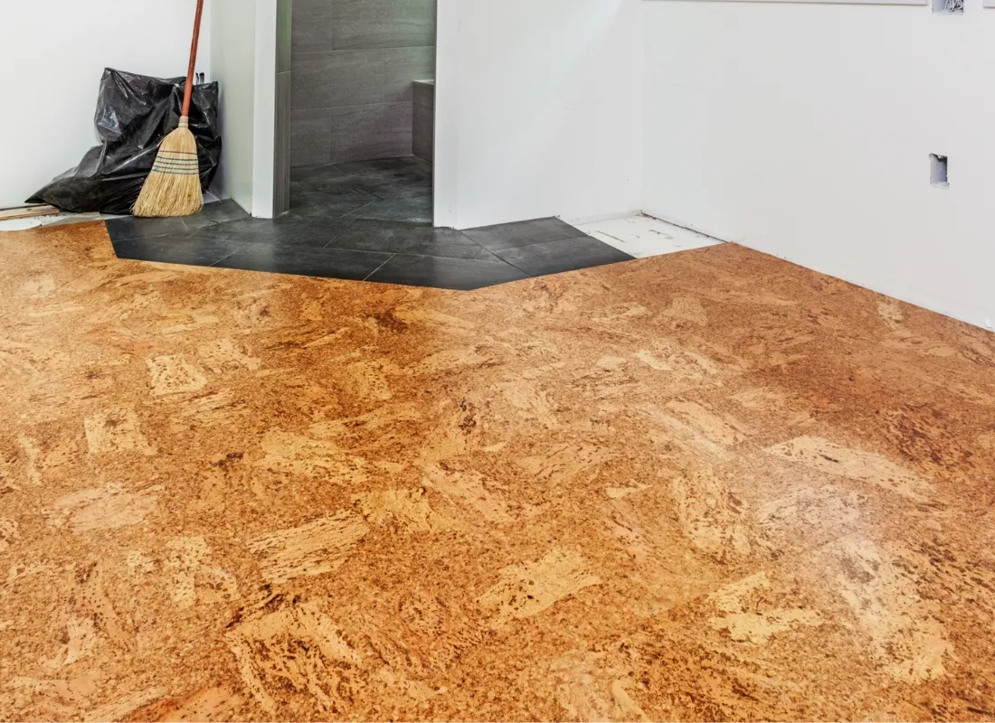 cork basement flooring