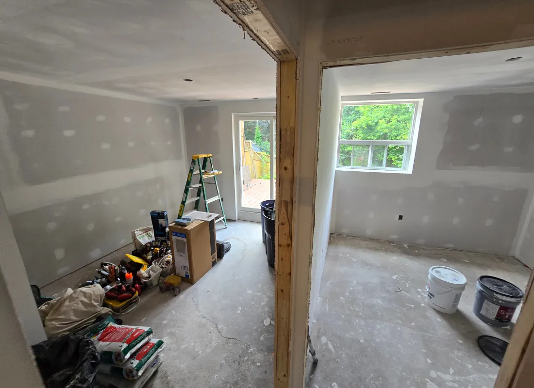 basement mudroom storage solutions