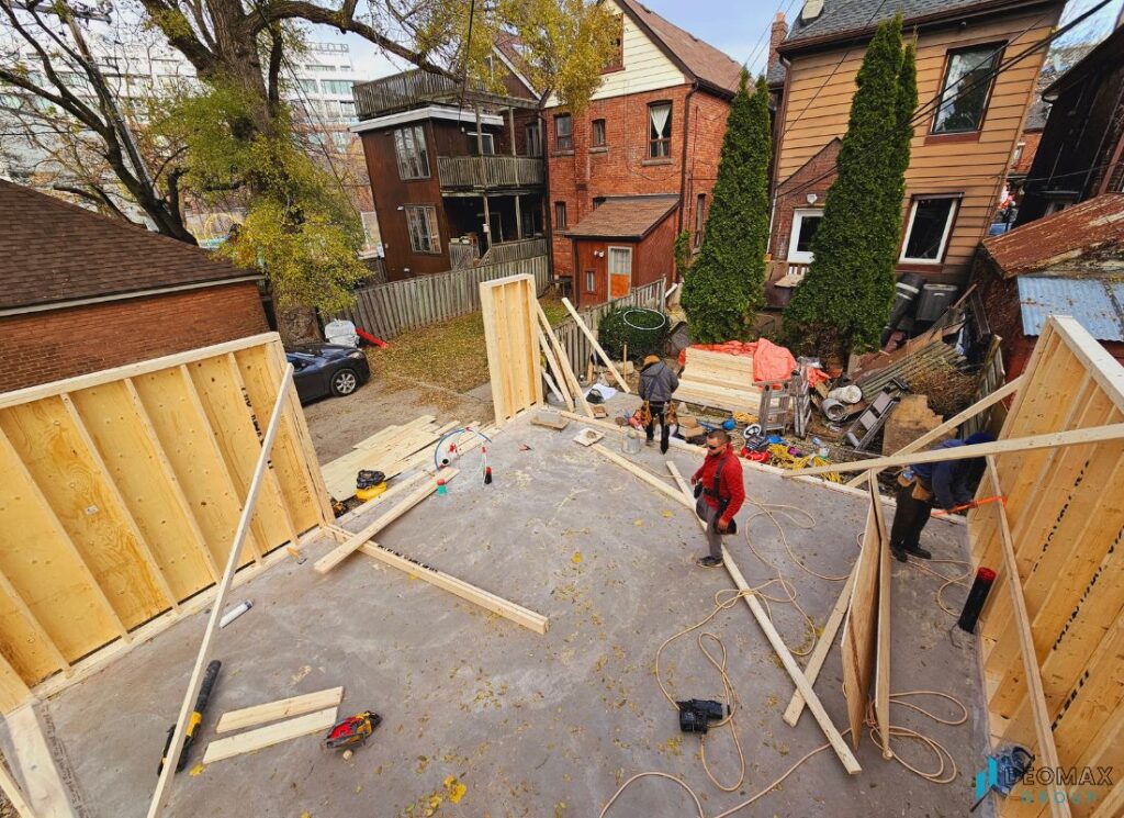 foundation strengthening before second floor build