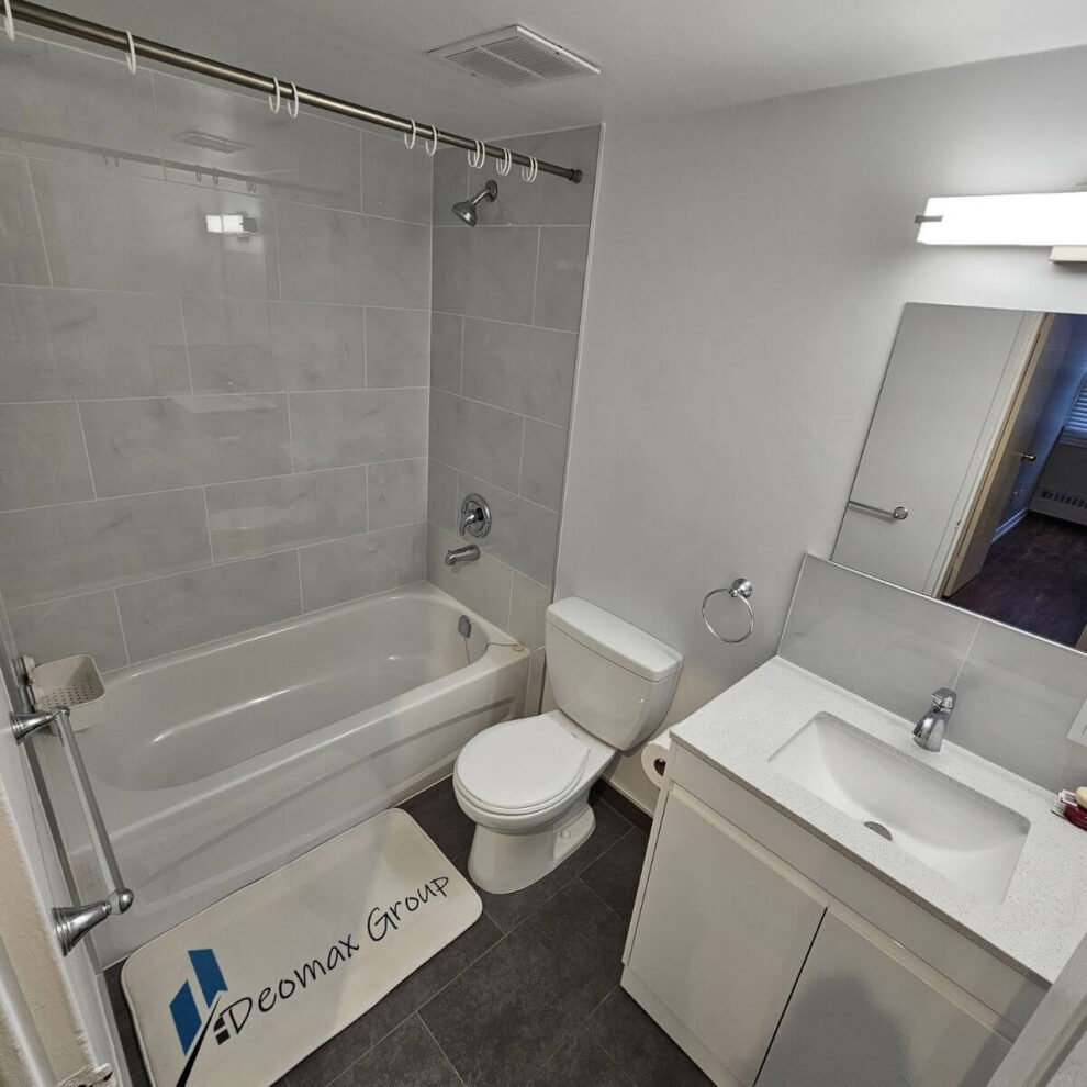 Etobicoke bathroom renovation after