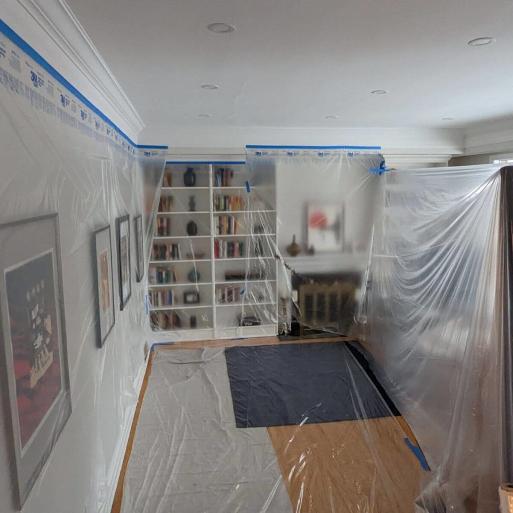 Curated visual reference: Gallery Detail: Mississauga Ceiling Restoration Interior Renovation Deomax