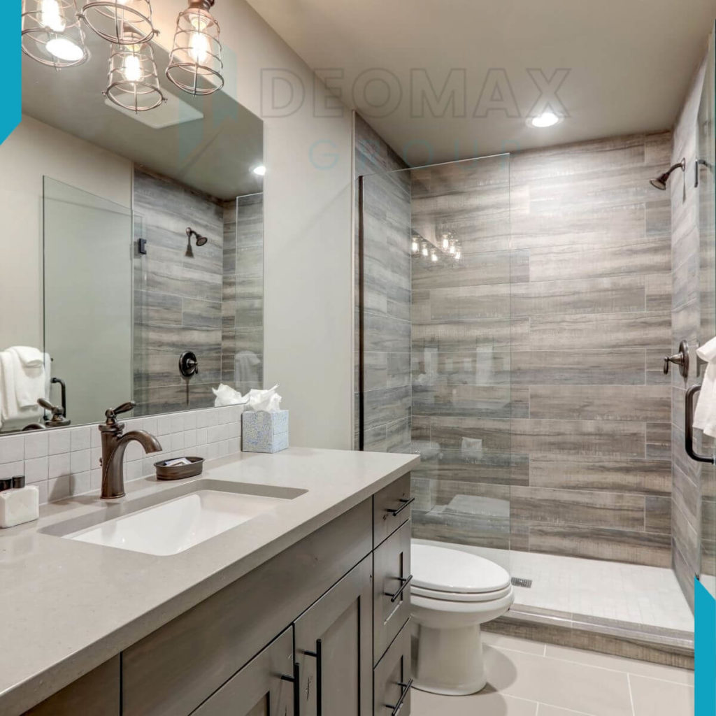 Stone Tile Shower Wall Bathroom | Get a Quote