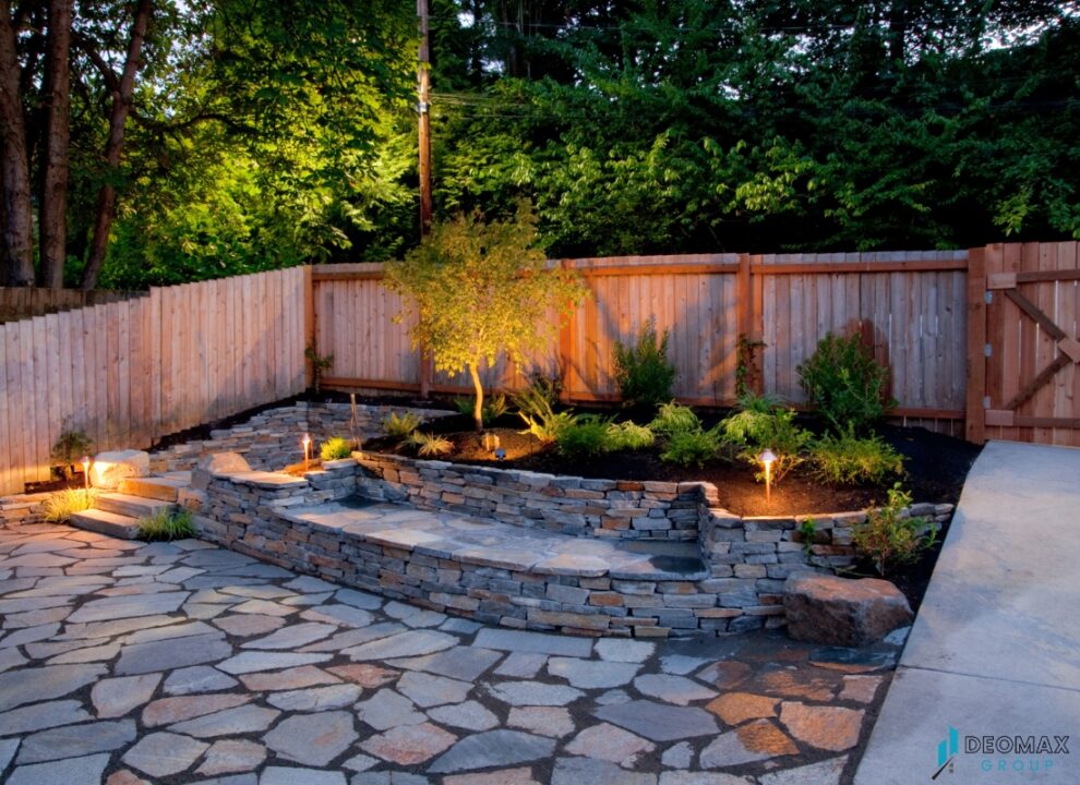 Patio installation