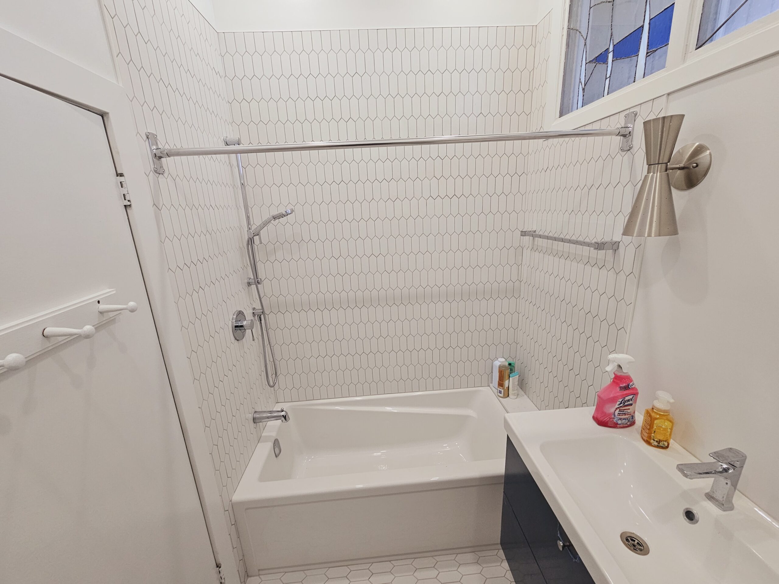 bathroom reno for Toronto townhouse
