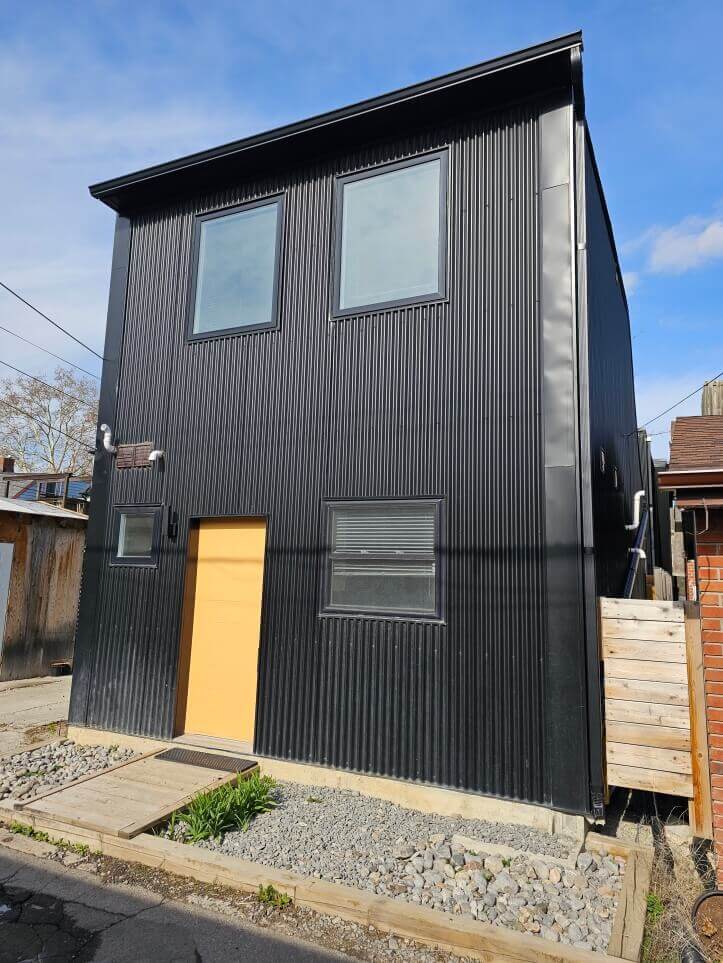 Laneway house in North York