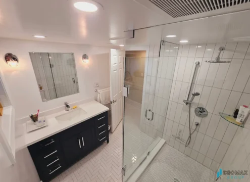 bathtub to shower conversion bathroom upgrade