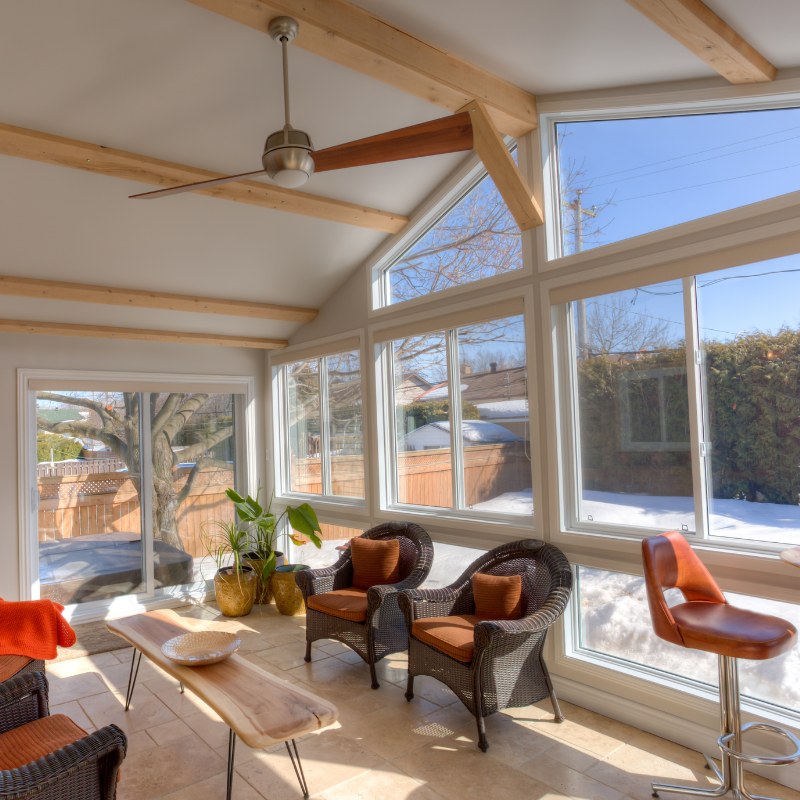modern sunroom