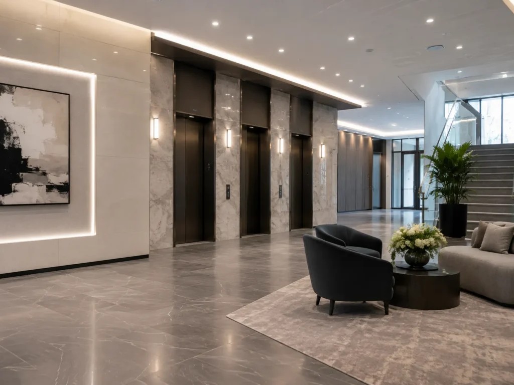 commercial property lobby renovation toronto