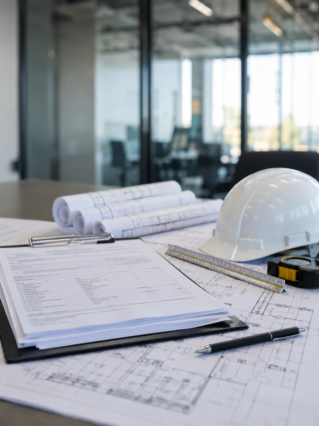 commercial renovation permit documents and drawings