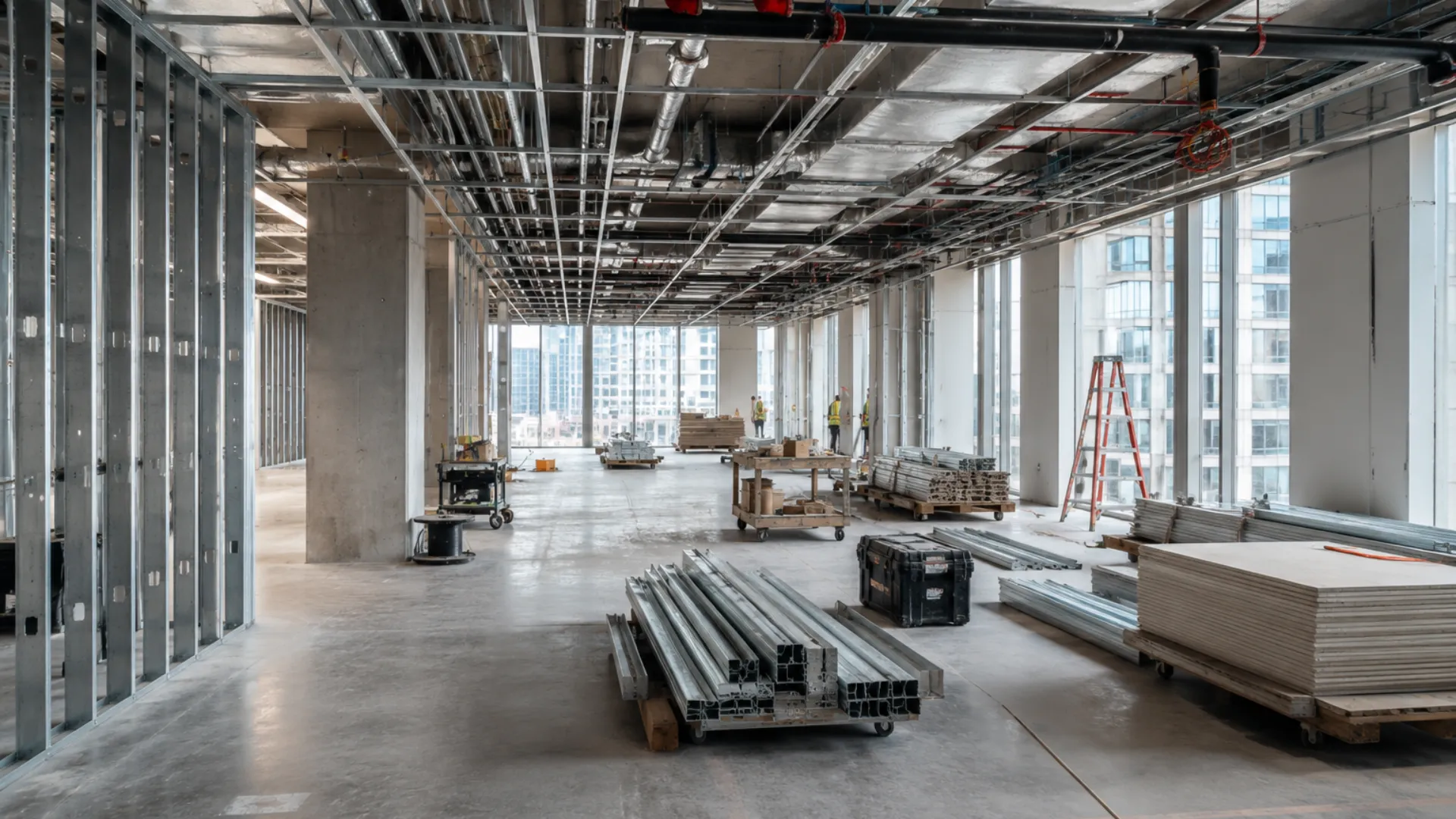 full commercial build outs