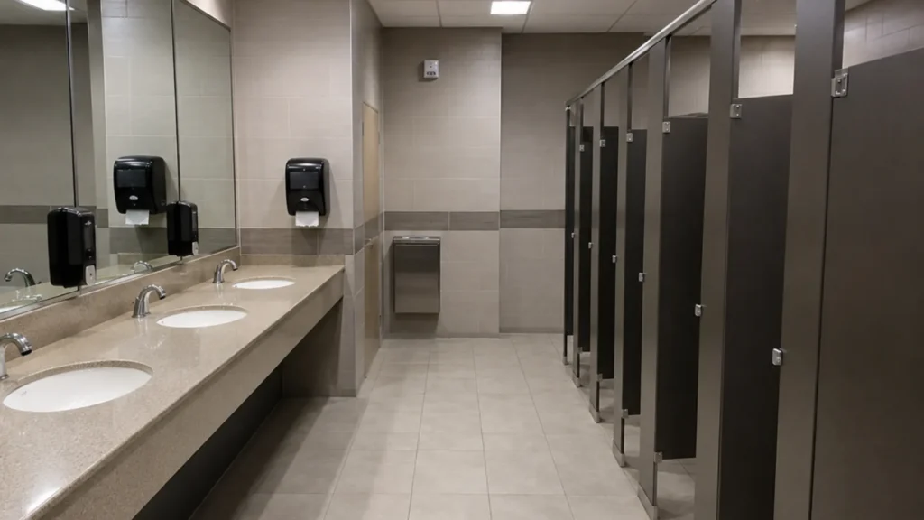 mall washroom renovations