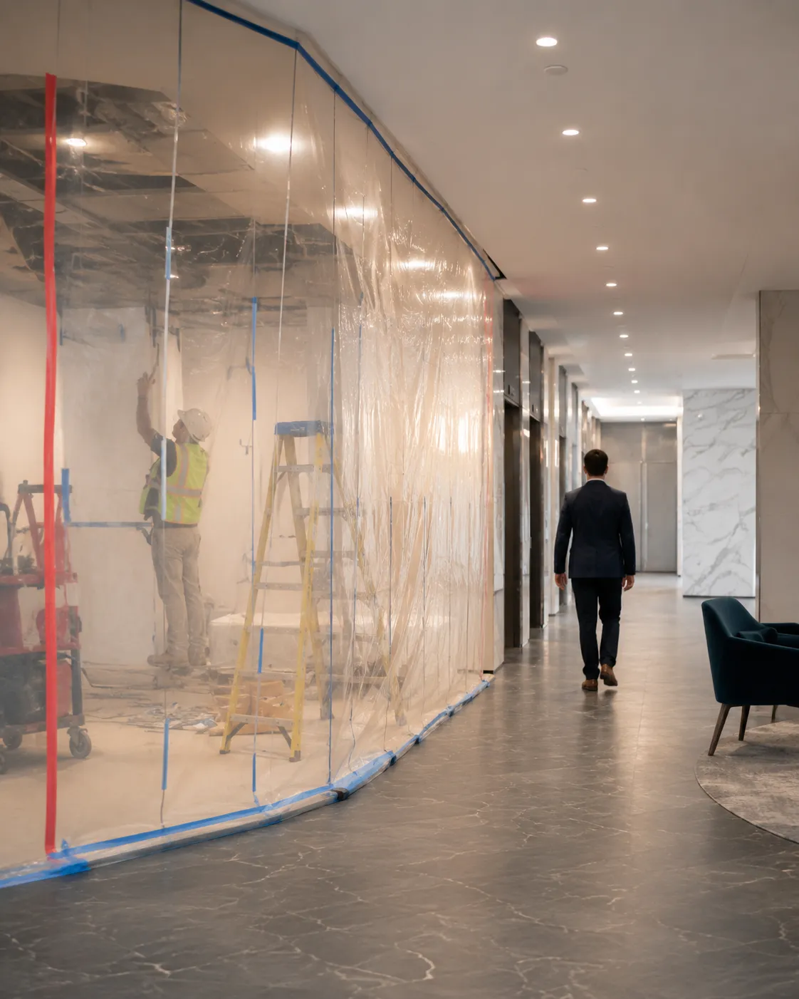 occupied building phased renovation toronto