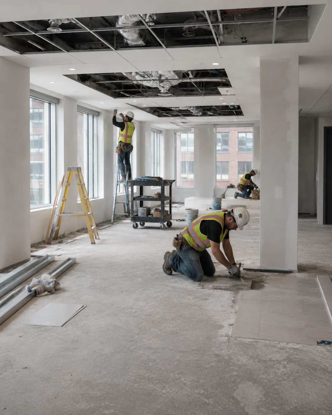 property manager commercial renovation project